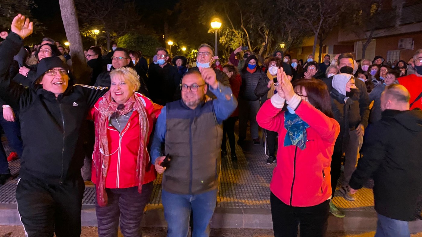 VÍDEO | Explosión de júbilo en El Palmar con la victoria de Alcaraz