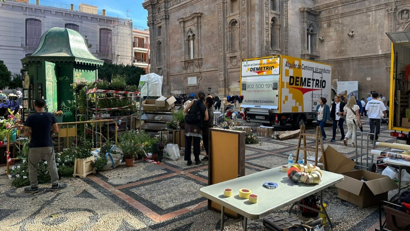 El centro de Murcia se transforma en Budapest