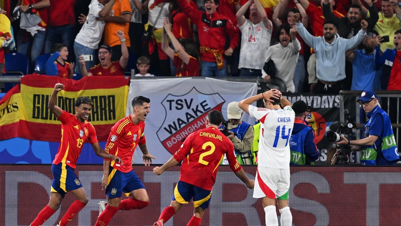 España se come a Italia y ya está en octavos de la Eurocopa