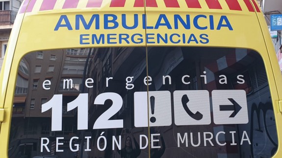 Herido un motorista en un accidente frente al colegio Los Salesianos de Cartagena