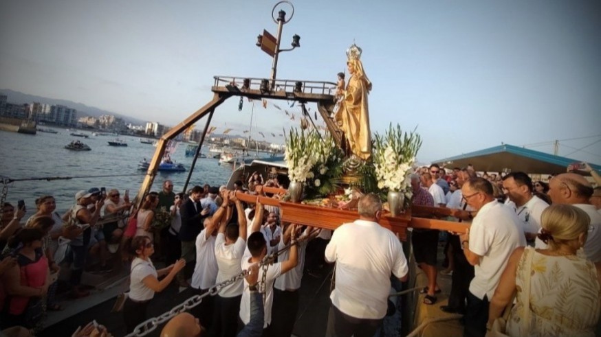 Águilas se rinde a su patrona con la celebración de las fiestas de la Virgen del Carmen