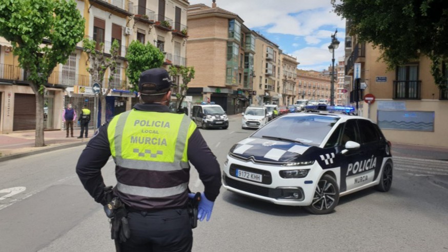 La Policía Local de Murcia activa el plan 'Murcia Segura' con 53 agentes diarios y 17 vehículos 