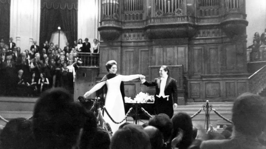María Callas en Amsterdam en 1973
