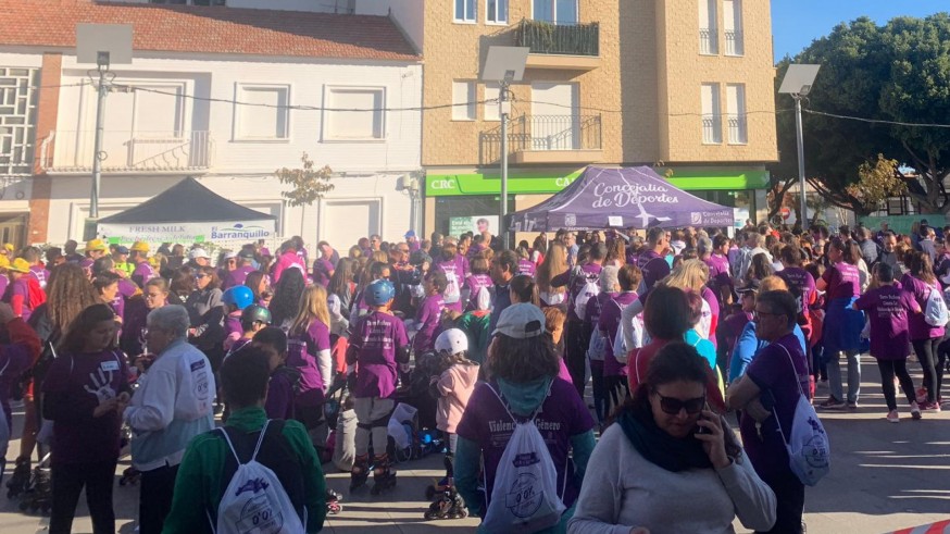 Marcha contra la violencia de género hoy en Torre Pacheco