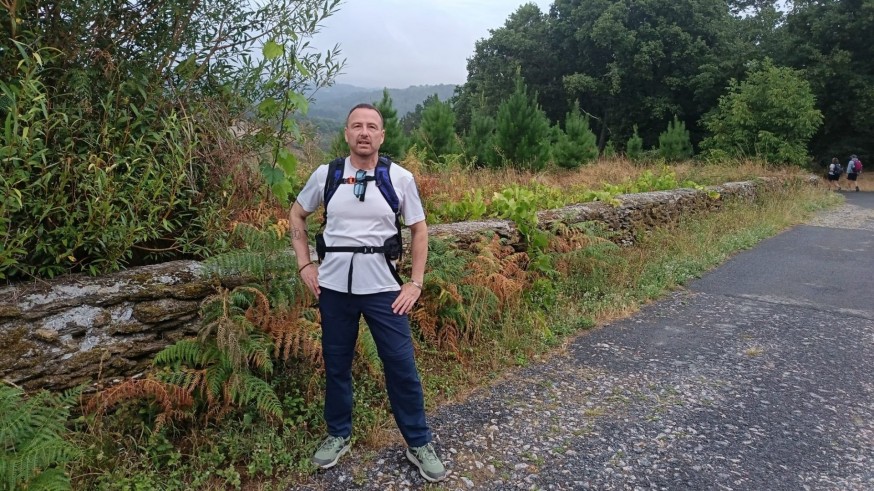 Javier Pastor: "Hago el Camino de Santiago para encontrarme a mí mismo"