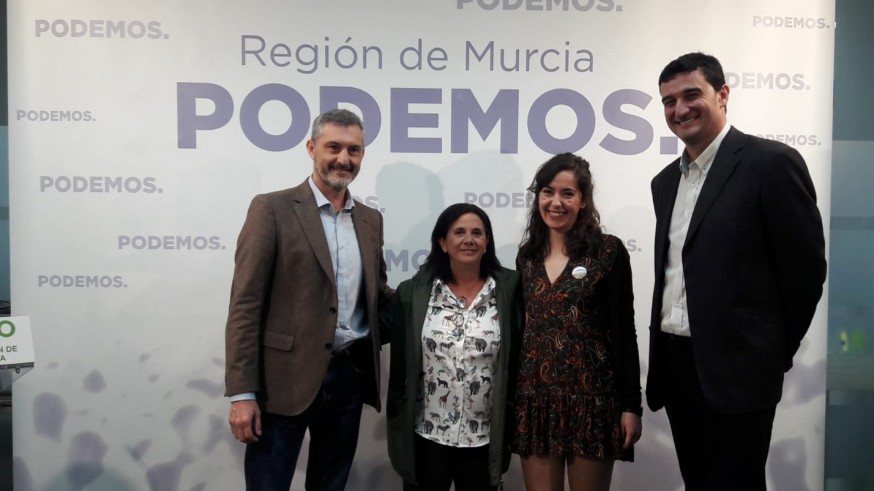Óscar Urralburu, Toñi Gómez, Helena Montero y Ginés Ruiz. ORM