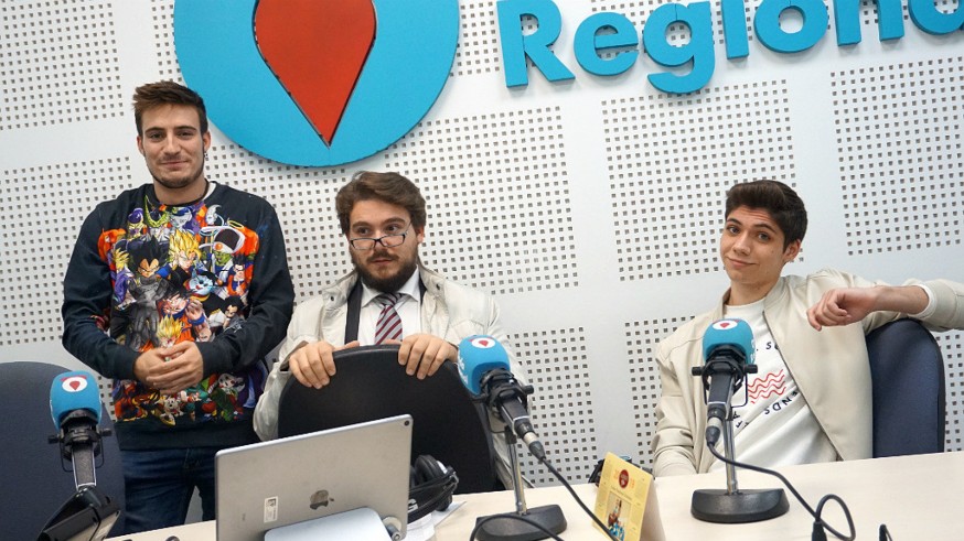 Samuel Pérez, Kiko Torres y Álvaro Mediavilla