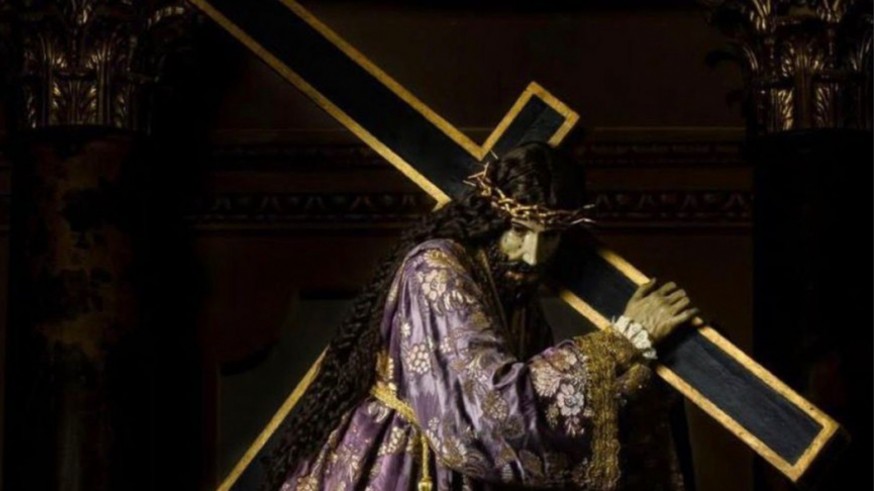 Nuestro Padre Jesús no pasará por la calle Escultor Nicolás Salzillo (soportales)