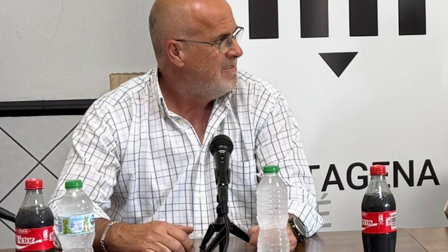 Eduardo Noguera: "La sensación que tengo es que el Cartagena está en un punto de estancamiento"