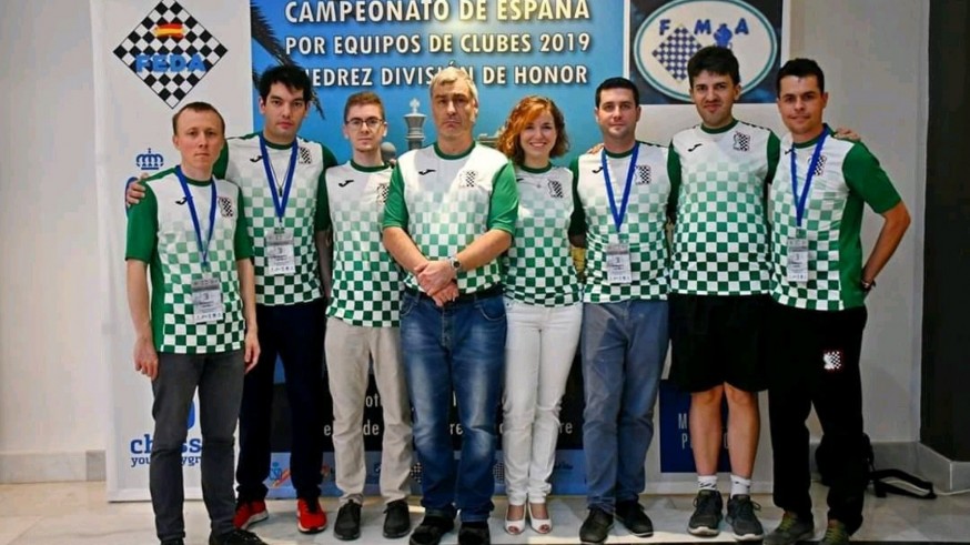 El Club de Ajedrez Beniaján, bronce en el nacional por equipos de 2019