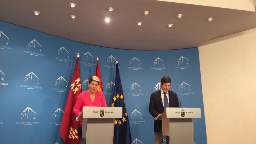 Rueda de prensa tras el Consejo de Gobierno