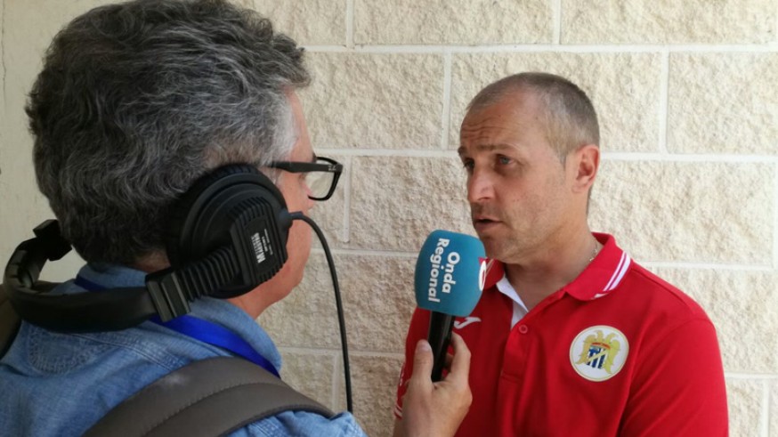 Sebas López entrevistado en Onda Regional (foto: ORM)