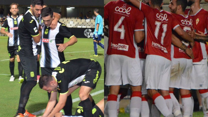 Real Murcia - UE Olot y CF Talavera - FC Cartagena, emparejamientos de Copa del Rey