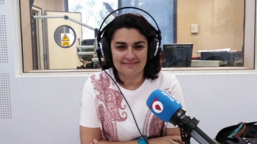 Clara Alarcón en Onda Regional 