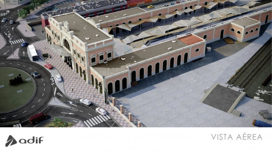 La estación de tren de Cartagena terminará su remodelación en 20 meses