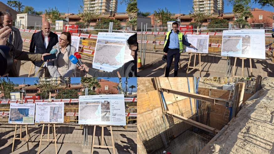 Transición Ecológica duplicará la inversión en mejora de la red de saneamiento de los municipios del Mar Menor 