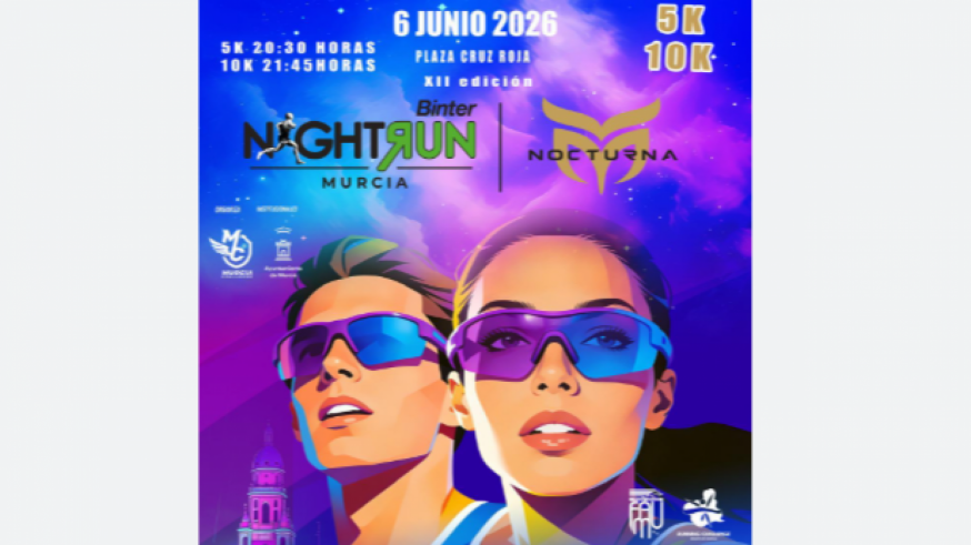 Murcia impulsa su marca ciudad con la duodécima Carrera Nocturna y la primera gala de los Premios Raimundo González