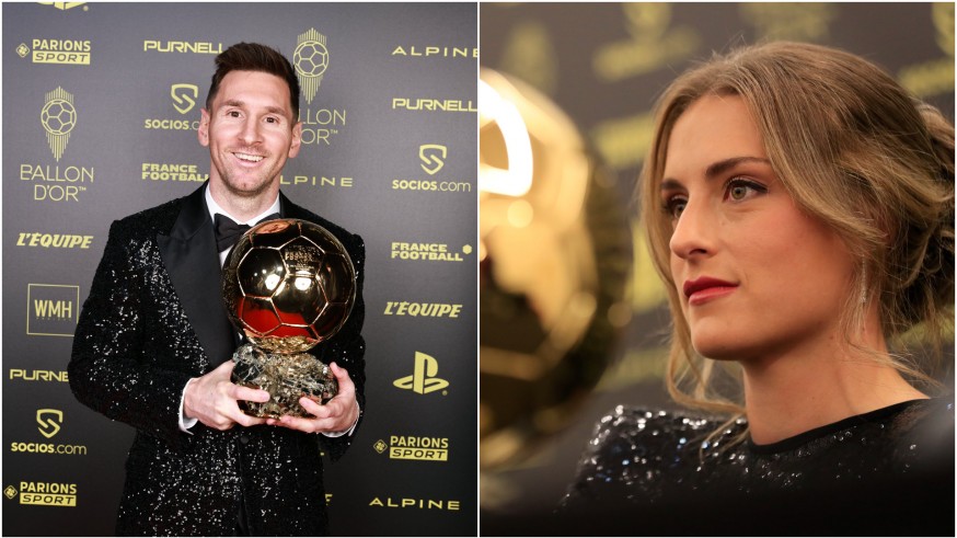 Leo Messi y Alexia Putellas logran el Balón de Oro
