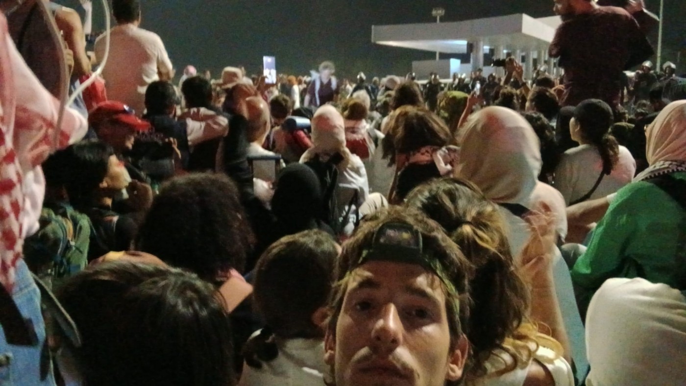 Un joven cartagenero, retenido en Egipto al intentar sumarse a la Marcha Mundial a Gaza