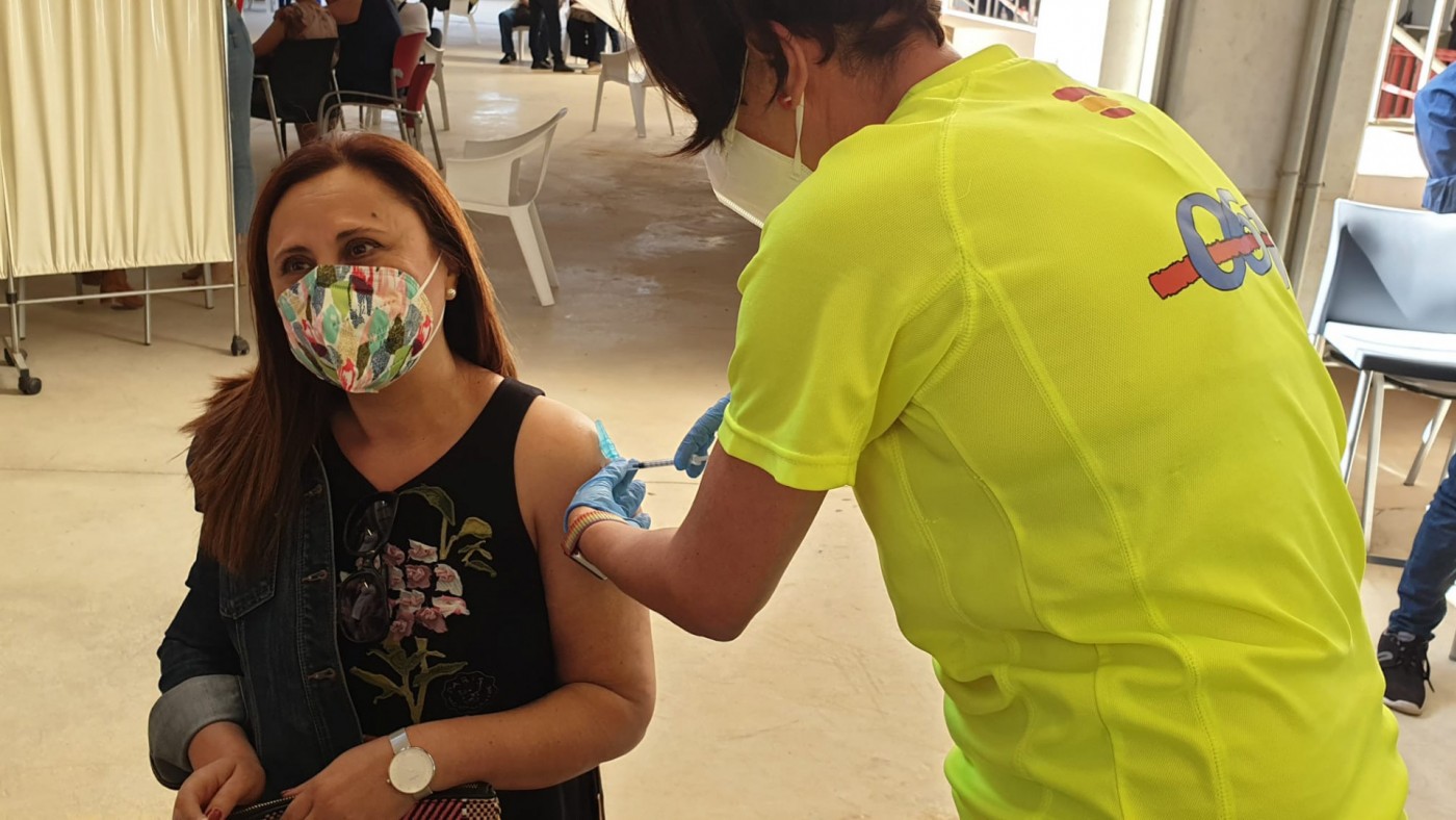 Vacunación masiva en Murcia
