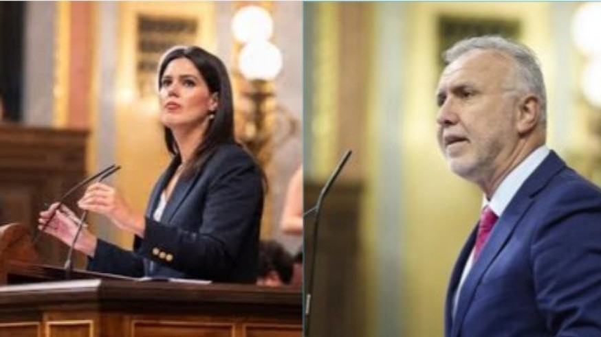 Choque en el Congreso entre Miriam Guardiola y Ángel Víctor Torres por acusaciones de corrupción