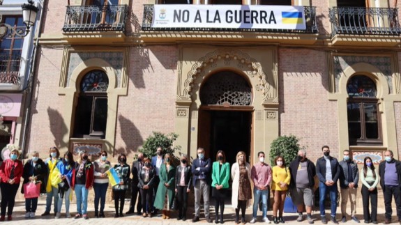 GALERÍA DE IMÁGENES | Concentraciones de apoyo a Ucrania en la Región de Murcia
