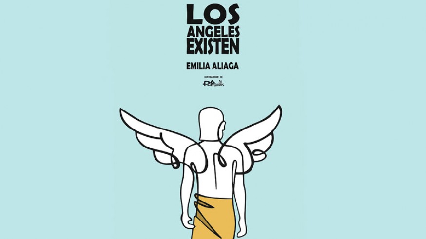 Portada del libro Los ángeles existen de Emilia Aliaga