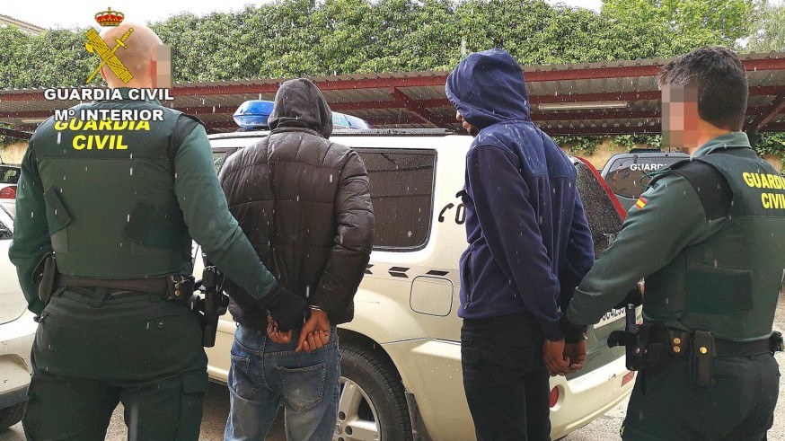 detenidos por la Guardia Civil