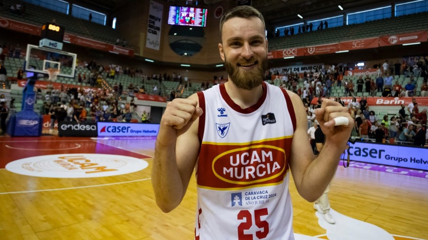 David Jelinek, una temporada más en el UCAM