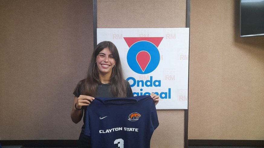 Lidia Madrid una futbolista murciana en tierras americanas