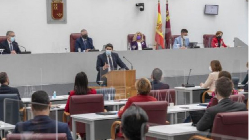 DIRECTO | Comparecencia del presidente Fernando López Miras en la Asamblea Regional