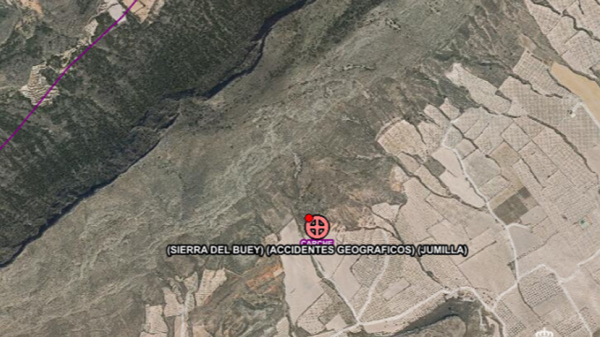 Rescatan a un parapentista en la Sierra del Buey de Jumilla