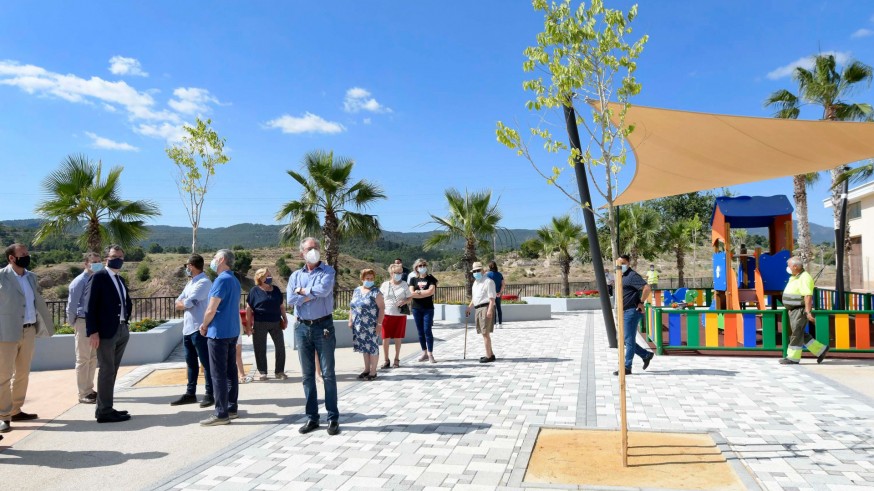 Inauguración de una de las zonas de juego en Sangonera la Verde. Foto: Ayuntamiento de Murcia