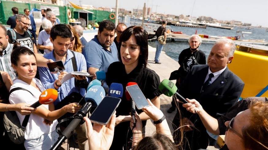 Morant pide al Gobierno regional que "asuma su responsabilidad" en el Mar Menor