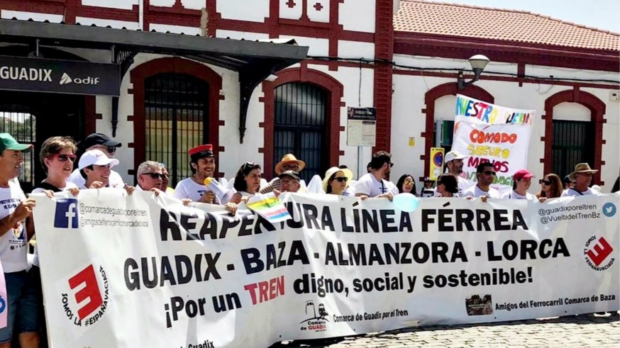 Desde 1984 sin la histórica línea ferroviaria Guadix-Baza-Lorca