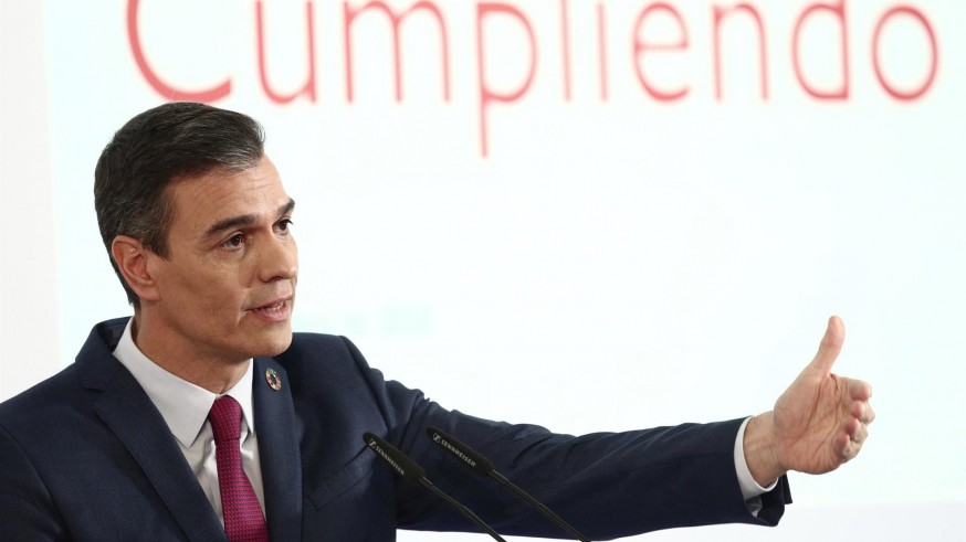 El presidente del Gobierno, Pedro Sánchez.