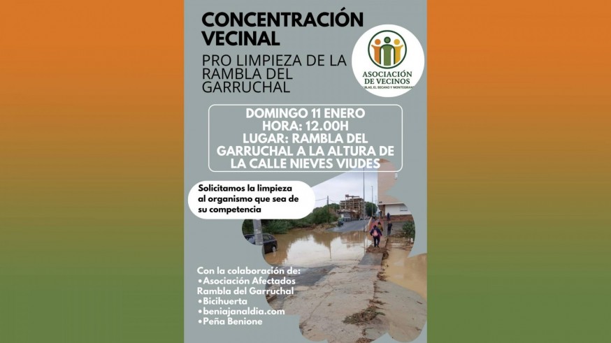 Piden que se arregle la Rambla del Garruchal y sus alrededores