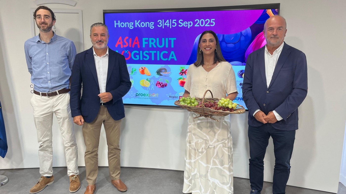 La Región volverá a estar presente en la 'Asia Fruit Logística' 