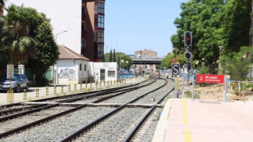 Vías del tren en Murcia (archivo). EUROPA PRESS