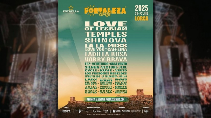 Hablamos de la programación del festival Fortaleza Sound en Lorca con Carlos Caro, uno de sus organizadores