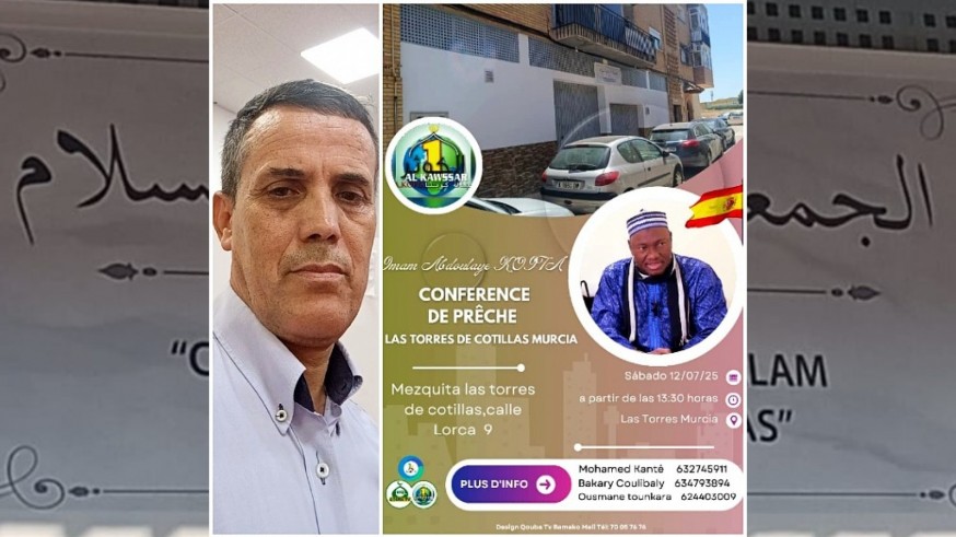 Según la comunidad islámica Assalam, era una conferencia, no un rezo, y ellos mismos cancelaron la petición del polideportivo de Las Torres