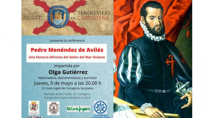 Una charla sobre el marino Pedro Menéndez de Avilés en Cartagena