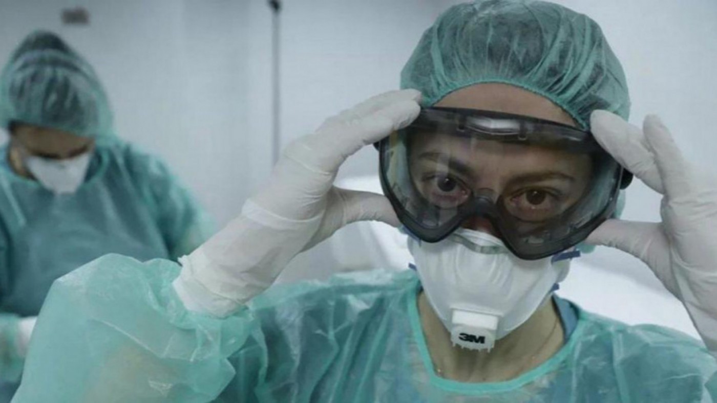 Profesionales sanitarios durante la primera ola de la pandemia. Foto: Europa Press