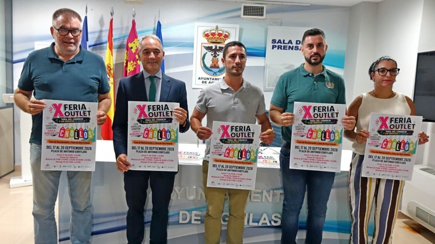 Vuelve la Feria Outlet de Águilas con más de 17 comercios y actividades del 17 al 20 de septiembre
