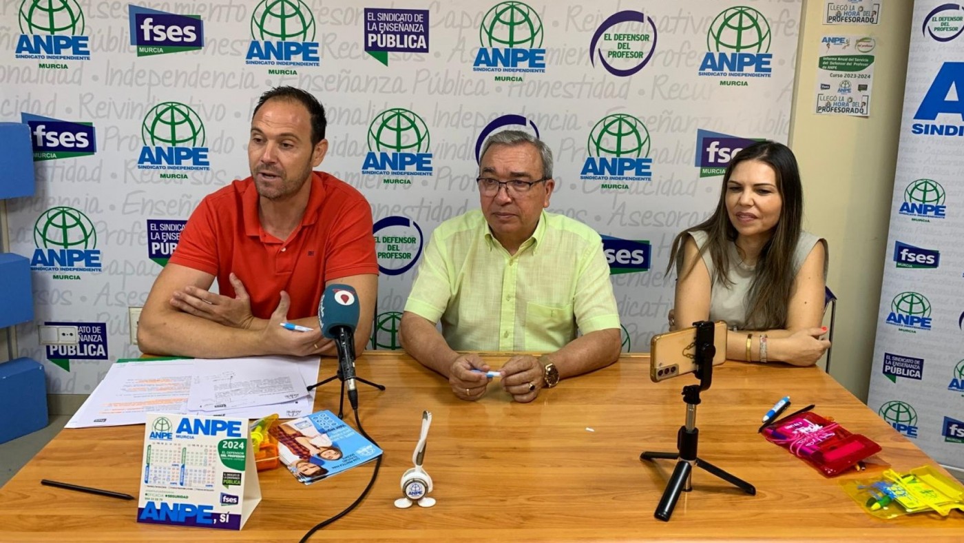 ANPE reclama a Educación un pacto para reducir ratios y mejorar la calidad docente en Murcia
