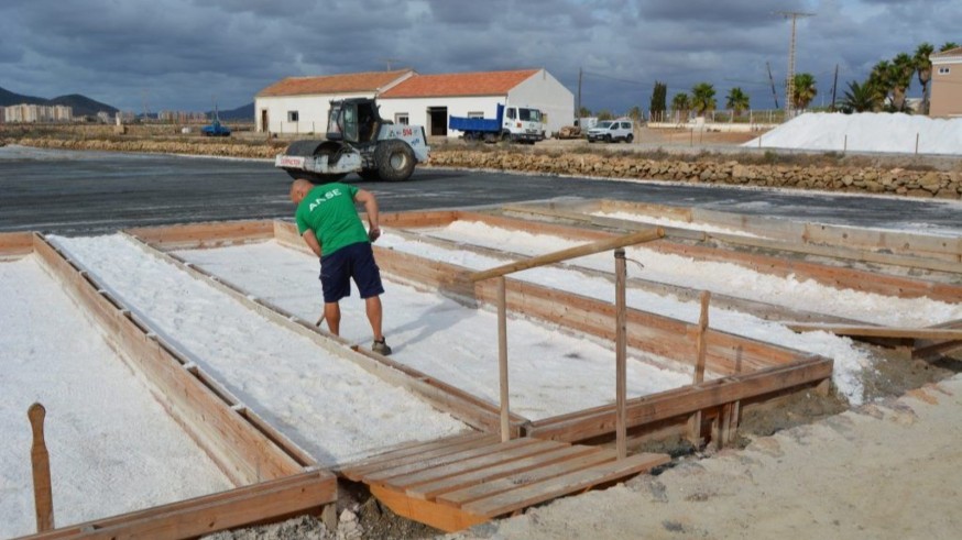 ANSE reactiva las Salinas de Marchamalo con el objetivo de comercializar su primera cosecha de 'flor de sal' este verano