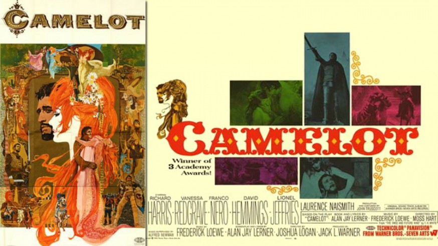 Carteles de la película musical Camelot