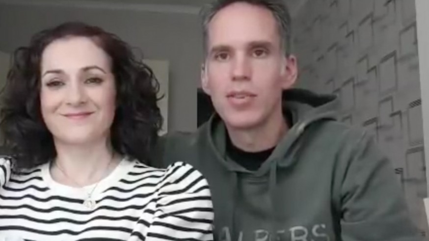 Mari Luz y Sergio