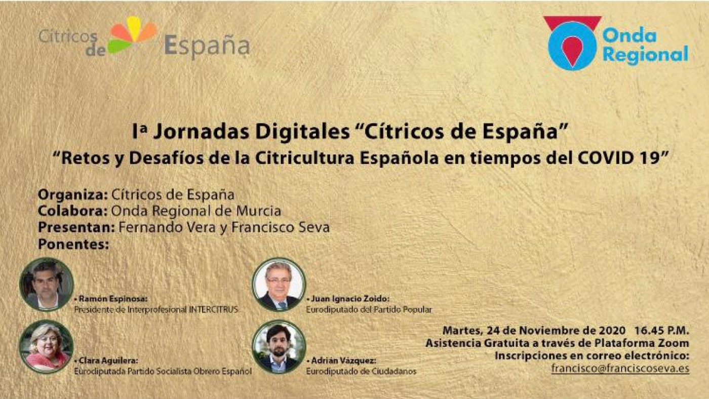 I Jornadas Digitales "Cítricos de España"
