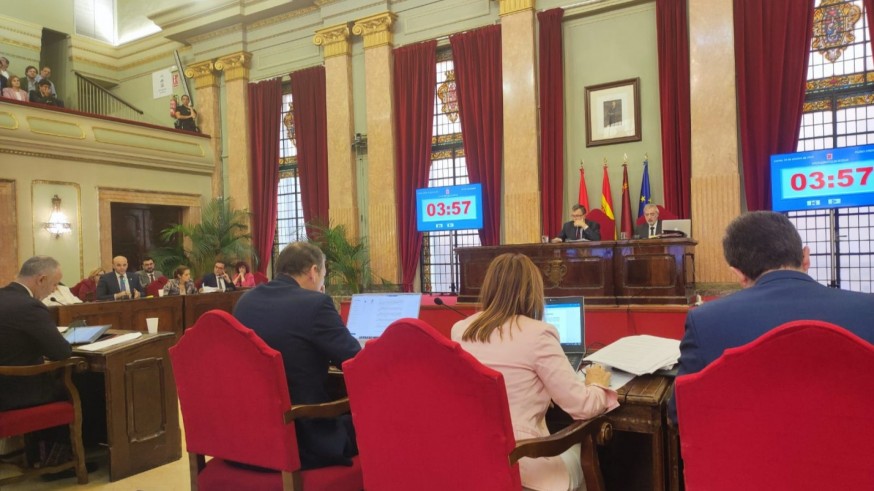 El presupuesto del ayuntamiento de Murcia entra en vigor a dos meses de finalizar el año